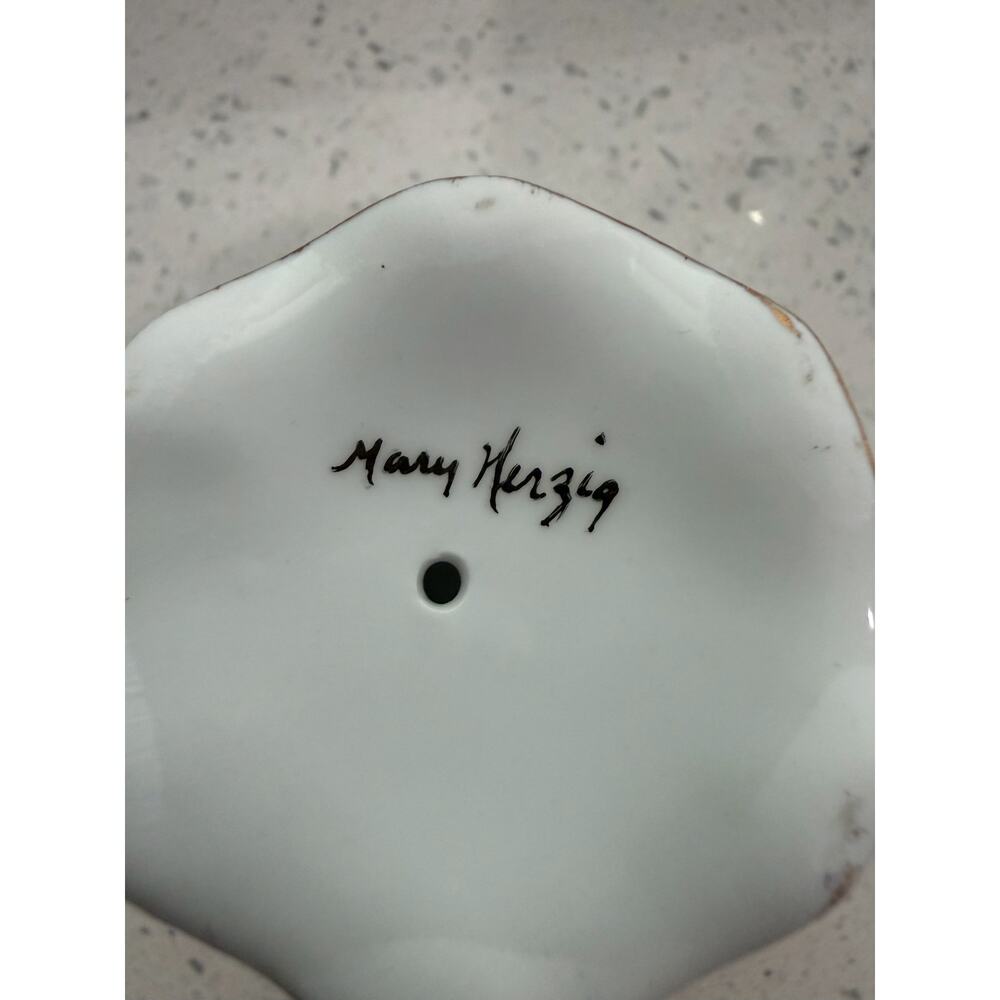 VINTAGE 3 piece Mary Herzig CHINA TEA Set circa 1950’s - Picture 6 of 8